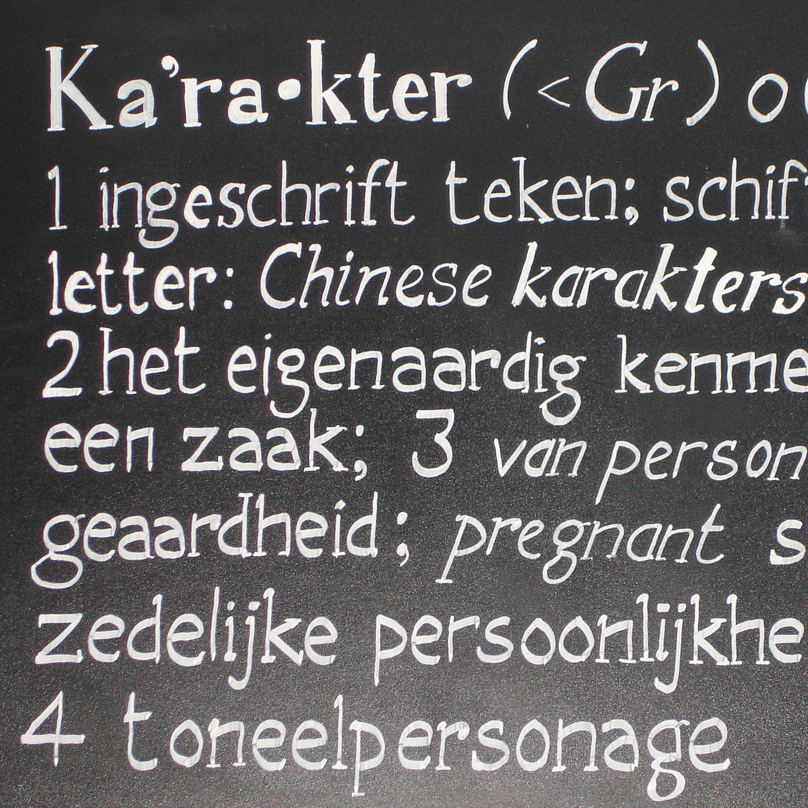 Café Karakter